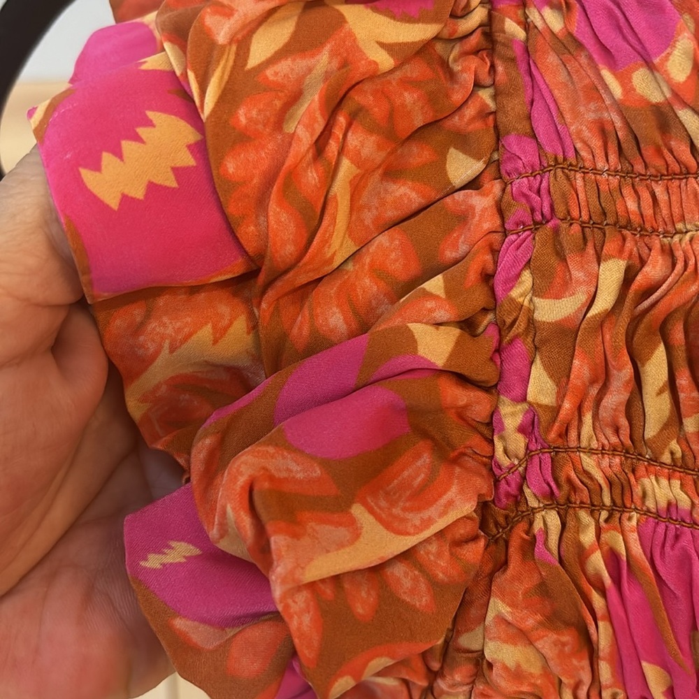 Cleobella‎ Ankle Dress,  Floral print, size xs - Picture 3 of 8